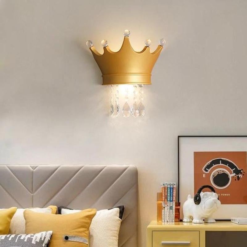 Modern Wall Lamp – Warm Light LED Fixture in Gold, Pink, or Gray (26x16x26cm)