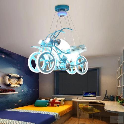 Modern motorbike Chandelier