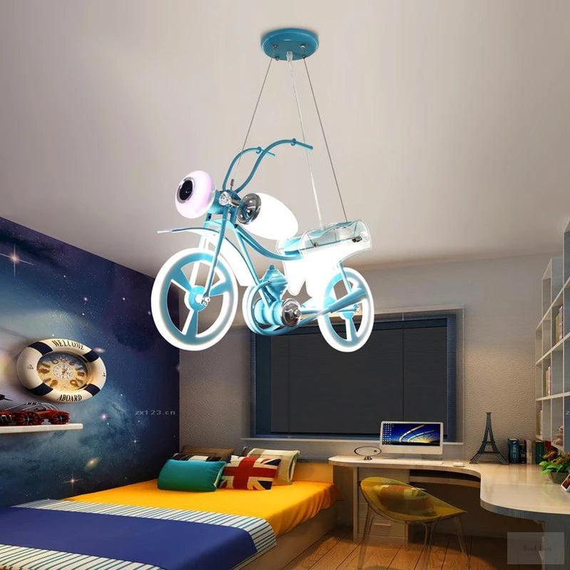 Modern motorbike Chandelier