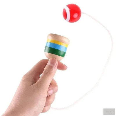 Montessori Toy Wooden Ball in a Cup Toy