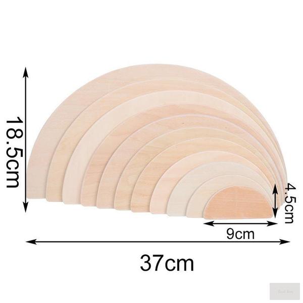 Montessori Wooden Large Rainbow