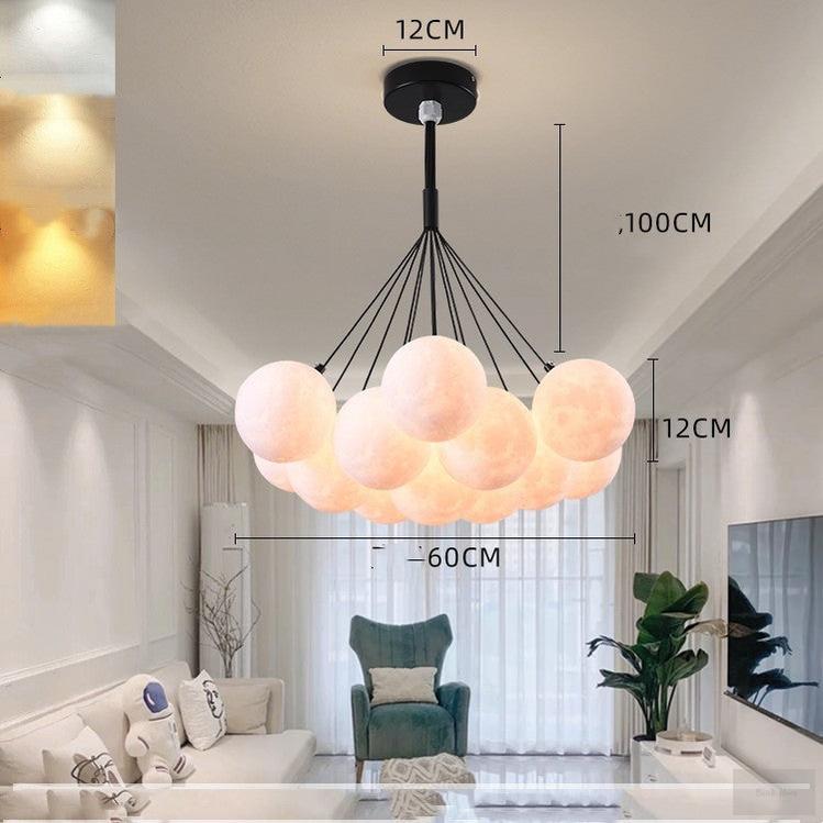 Moon Bubble Chandelier