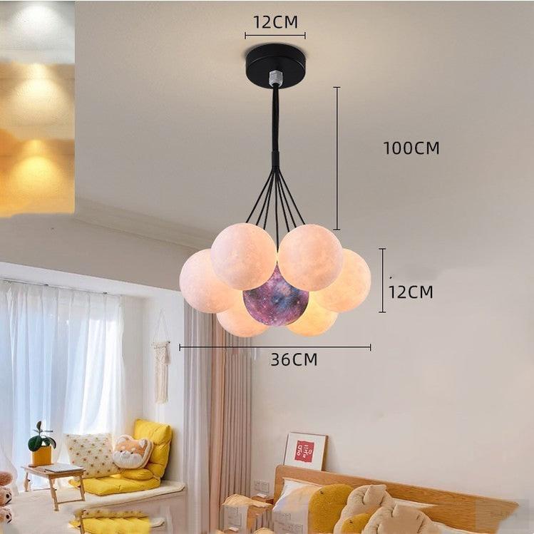 Moon Bubble Chandelier