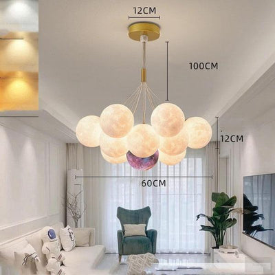 Moon Bubble Chandelier