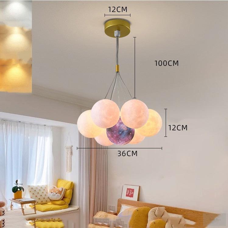 Moon Bubble Chandelier