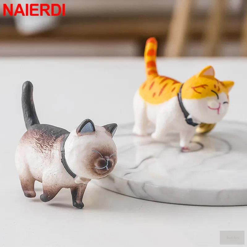 NAIERDI Cartoon Cat Cabinet Knobs