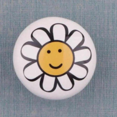 NordiBuds Cute Ceramic Round Knobs for Kids' Furniture & Cabinets