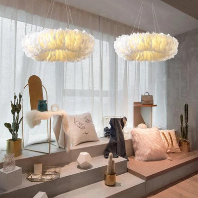 Nordic Feather Pendant Light