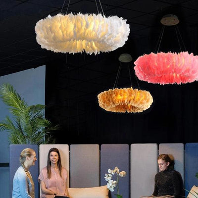 Nordic Feather Pendant Light