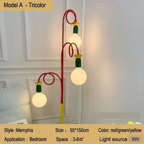 Nordic Kids Room Floor Lamp