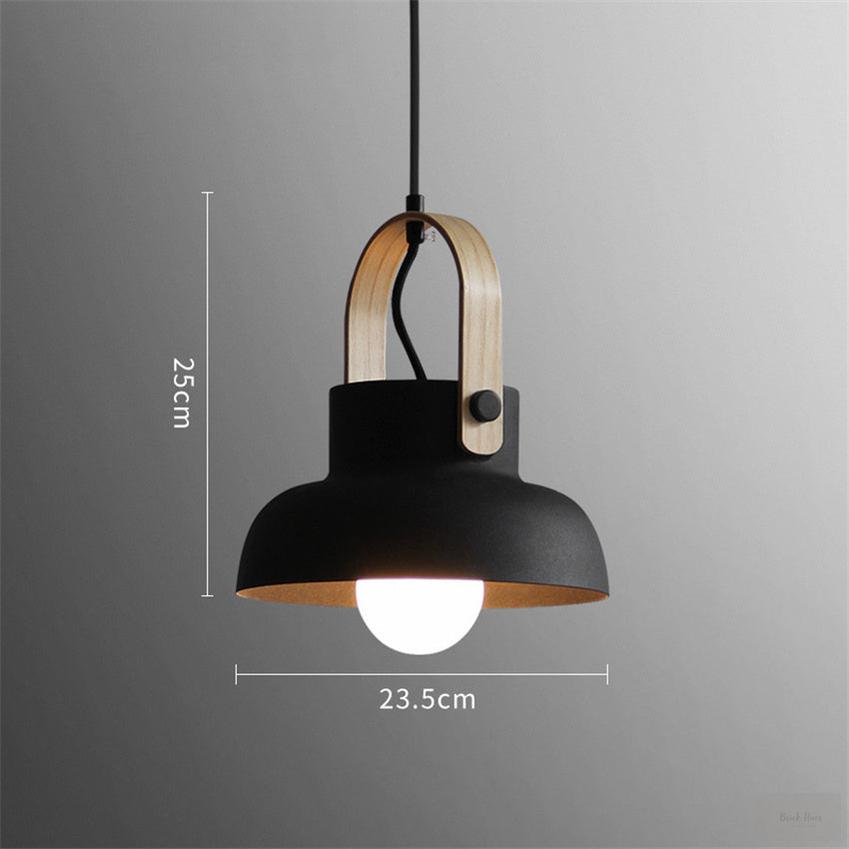 Nordic Loft LED Iron Pendant