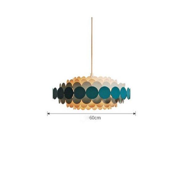 Nordic Multi-Head Iron Chandelier Adjustable LED Ceiling Light for Kids Room & Home Interiors