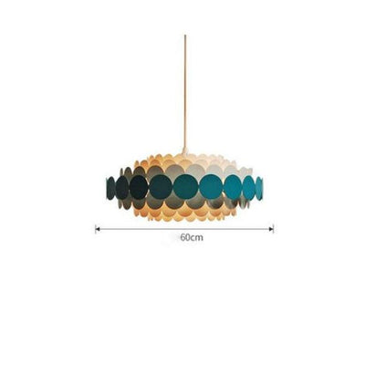 Nordic Multi-Head Iron Chandelier Adjustable LED Ceiling Light for Kids Room & Home Interiors