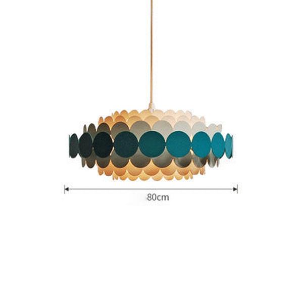 Nordic Multi-Head Iron Chandelier Adjustable LED Ceiling Light for Kids Room & Home Interiors
