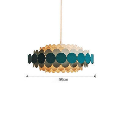 Nordic Multi-Head Iron Chandelier Adjustable LED Ceiling Light for Kids Room & Home Interiors