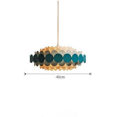 Nordic Multi-Head Iron Chandelier Adjustable LED Ceiling Light for Kids Room & Home Interiors