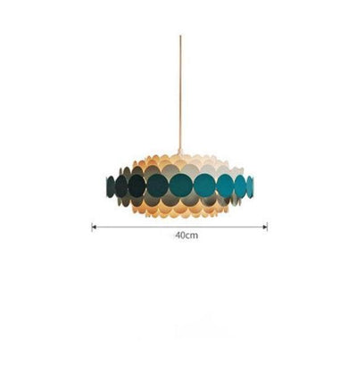 Nordic Multi-Head Iron Chandelier Adjustable LED Ceiling Light for Kids Room & Home Interiors