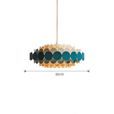 Nordic Multi-Head Iron Chandelier Adjustable LED Ceiling Light for Kids Room & Home Interiors