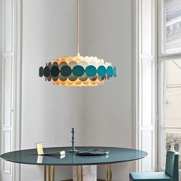 Nordic Multi-Head Iron Chandelier Adjustable LED Ceiling Light for Kids Room & Home Interiors