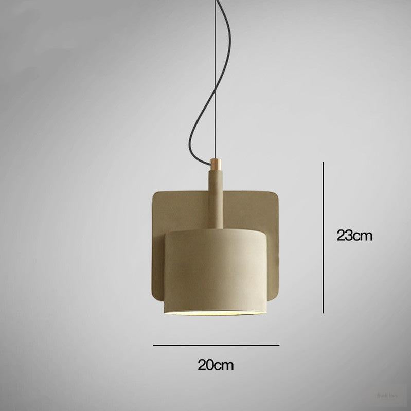 Nordic Retro Cement Pendant Light