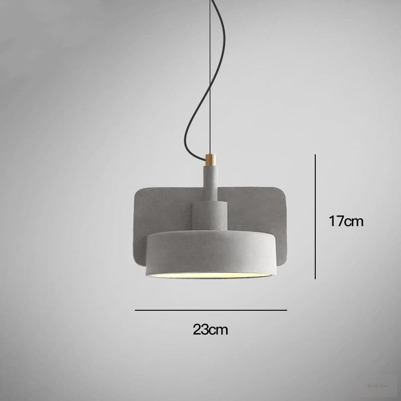 Nordic Retro Cement Pendant Light