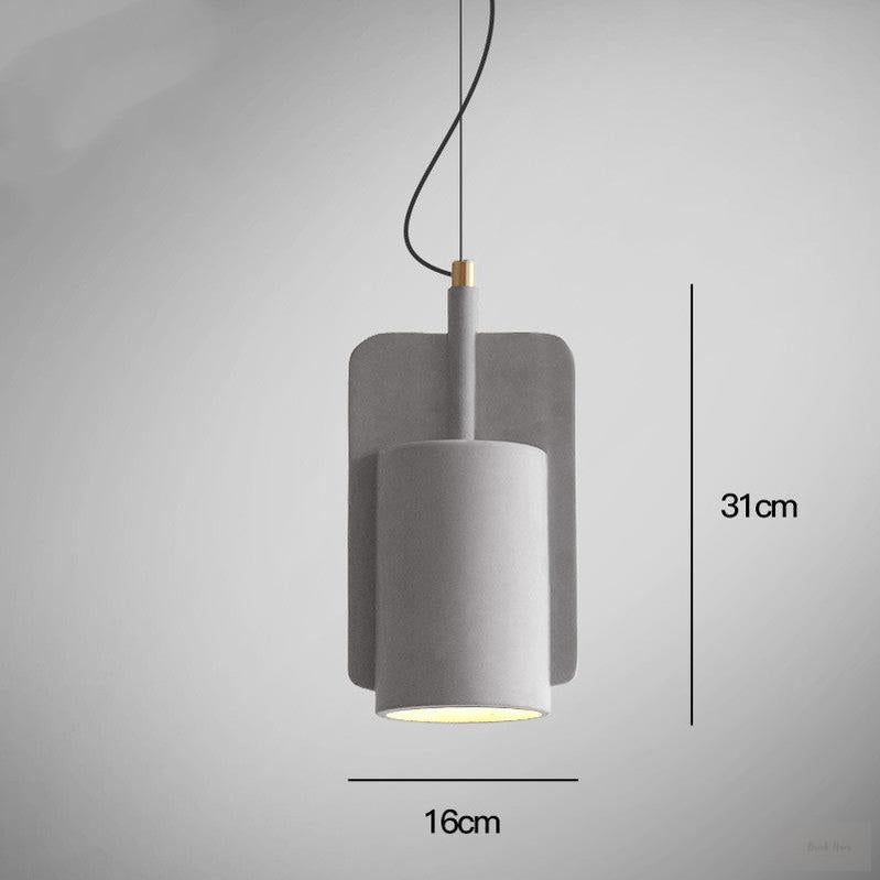 Nordic Retro Cement Pendant Light