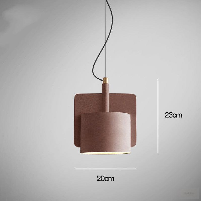 Nordic Retro Cement Pendant Light