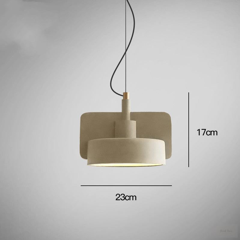 Nordic Retro Cement Pendant Light