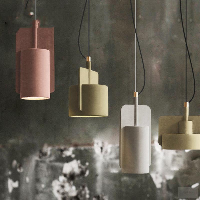 Nordic Retro Cement Pendant Light