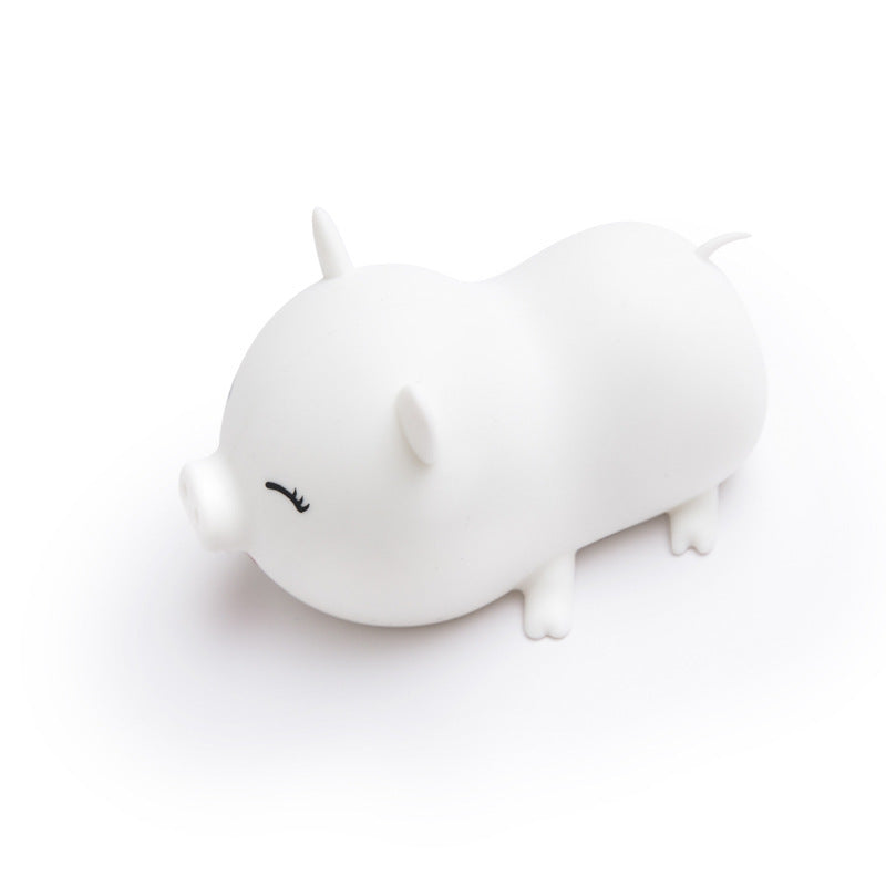 Pig LED Night Light – USB Powered Cartoon Induction Lamp