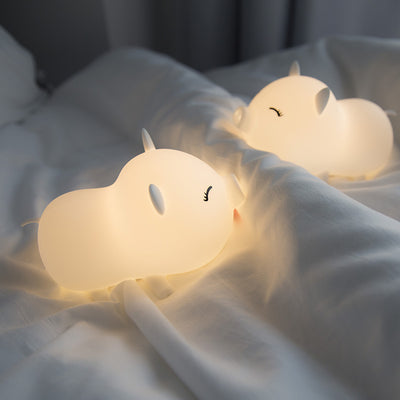 Pig LED Night Light – USB Powered Cartoon Induction Lamp