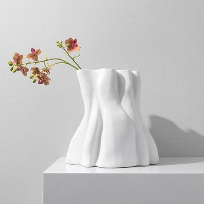 Porcelain Decorative Vase Glazed Ornament (Model A & B)