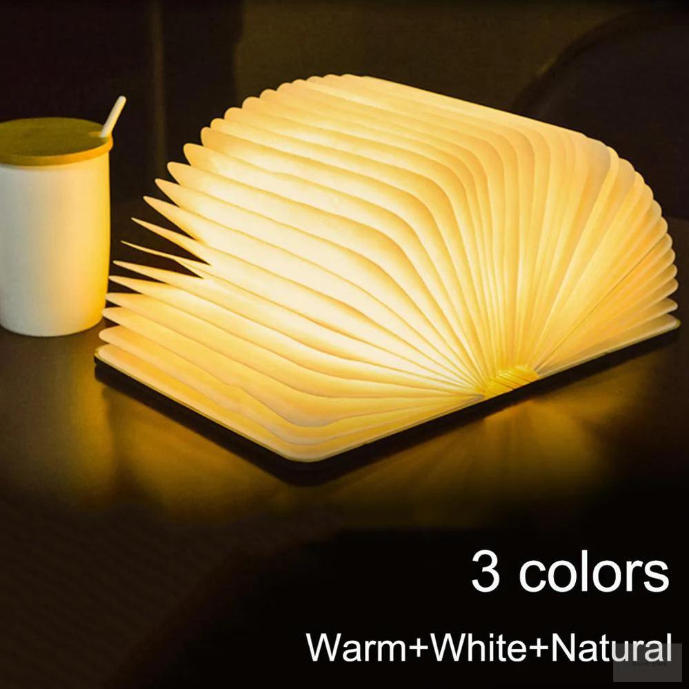 Portable LED Book Decor Night