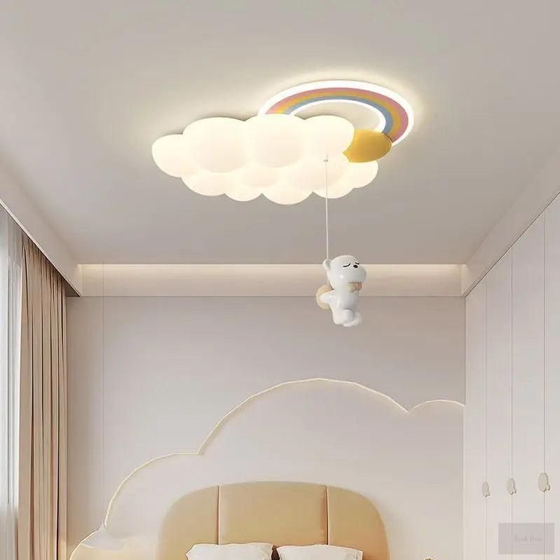 Rainbow In The Cloud Ceiling light