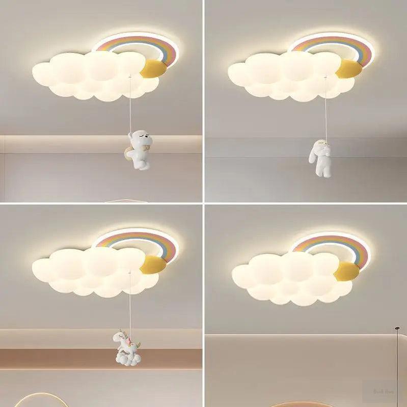 Rainbow In The Cloud Ceiling light