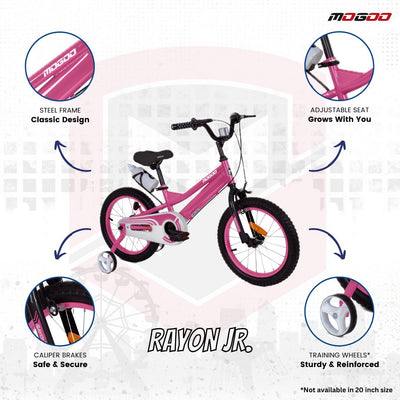Rayon Junior 2.0 14" Kids Bicycle - Pink