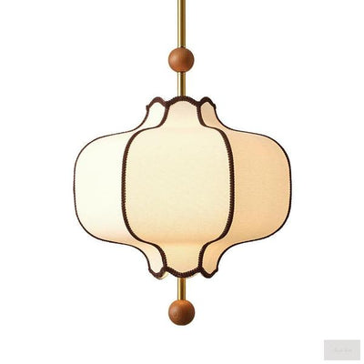 Retro Style Fabric Craft Chandelier