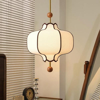Retro Style Fabric Craft Chandelier