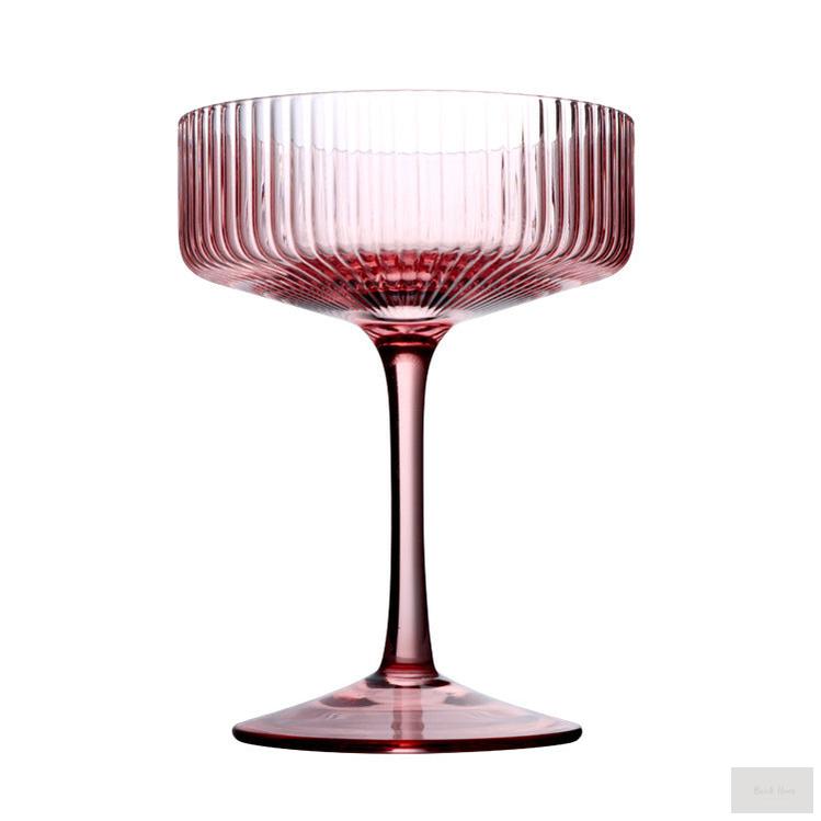 Rib Cocktail Crystal Glass