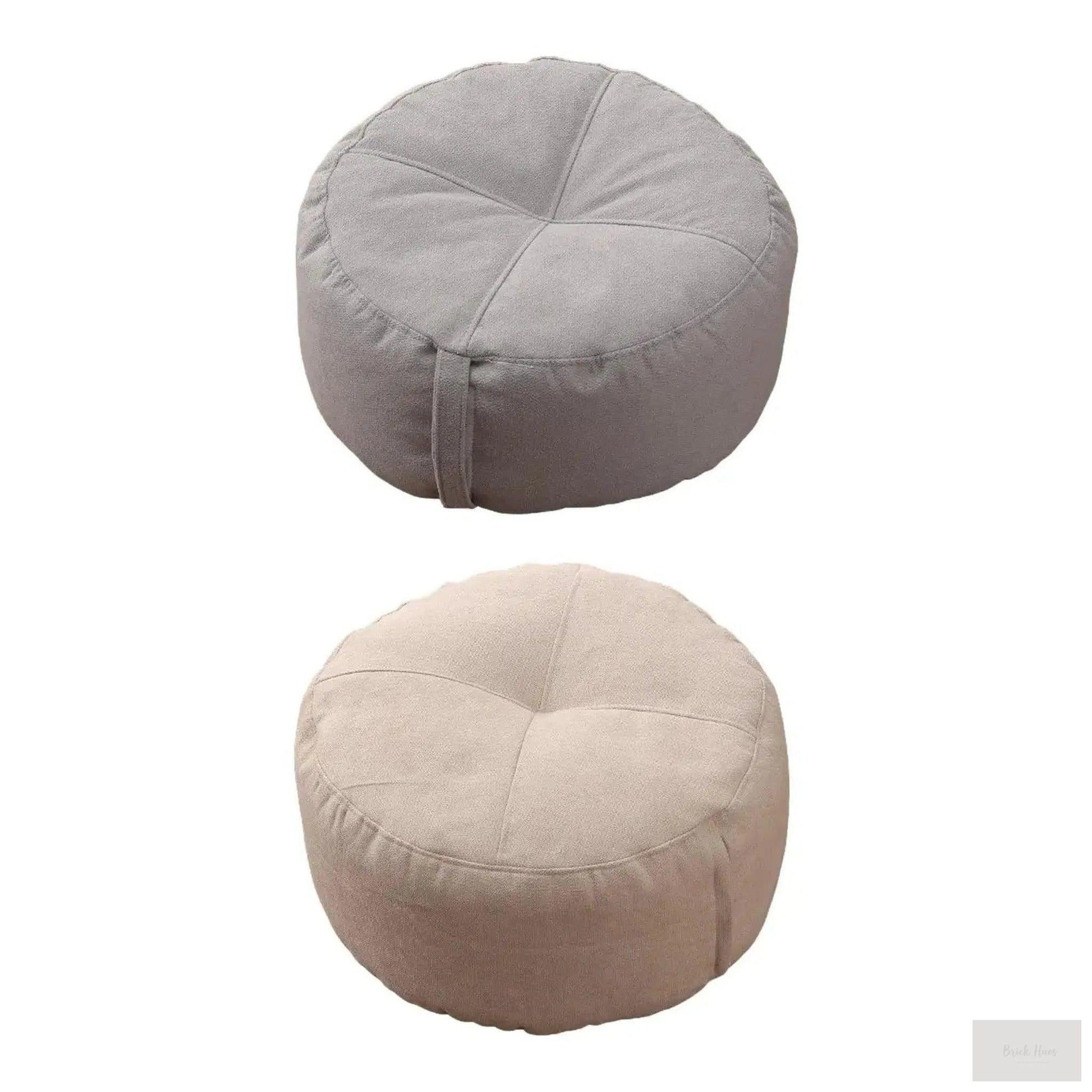 Round Floor Pillow Breathable Soft