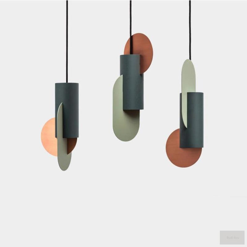 Single Geometric Pendant Light