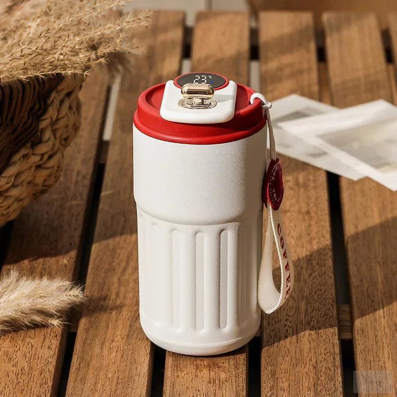 Smart Travel Coffee Mug with temperature display