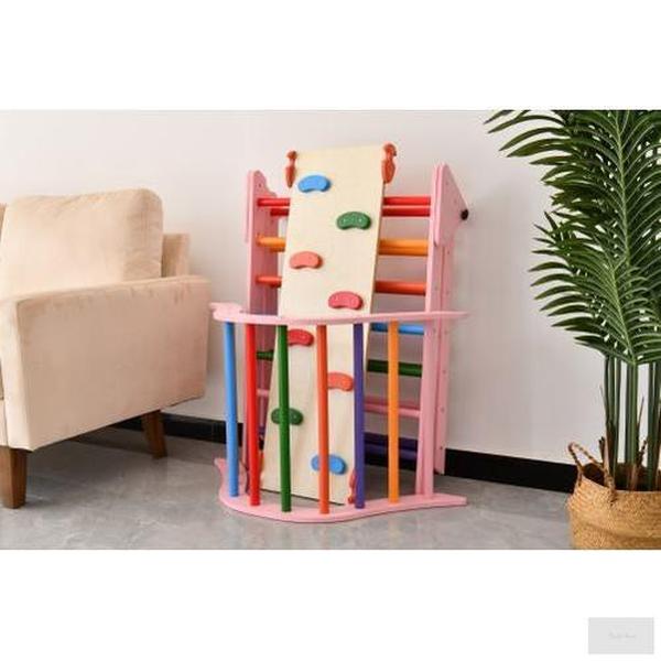 Toddler Climbing Toys - Pikler Triangle Set