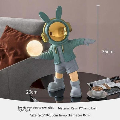 Trendy Cool Rabbit Night Lamp Small Size