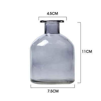 Vase Decoration living room flower arrangementNordic Painted Glass Vase Multicolor European Style for Modern Home Decor