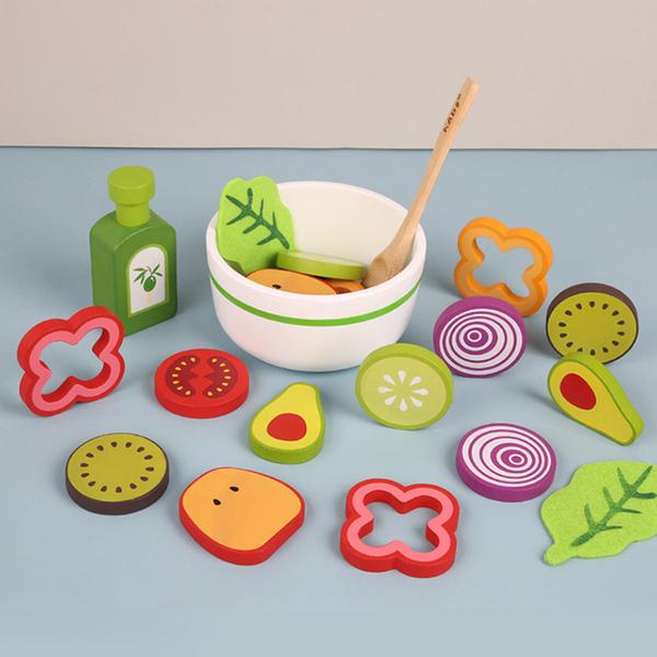 Wooden Kitchen Appliance Toy Set Multiple Styles