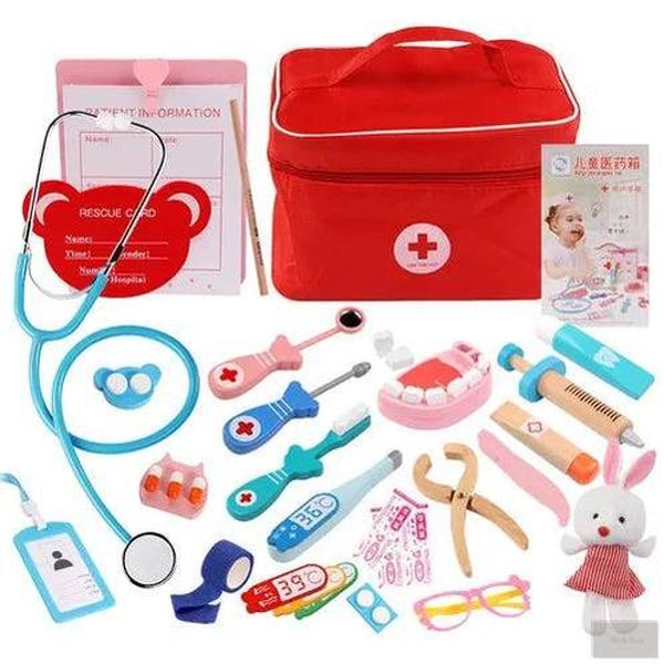 Wooden Pretend Play Doctor Educational Toys