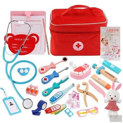 Wooden Pretend Play Doctor Educational Toys