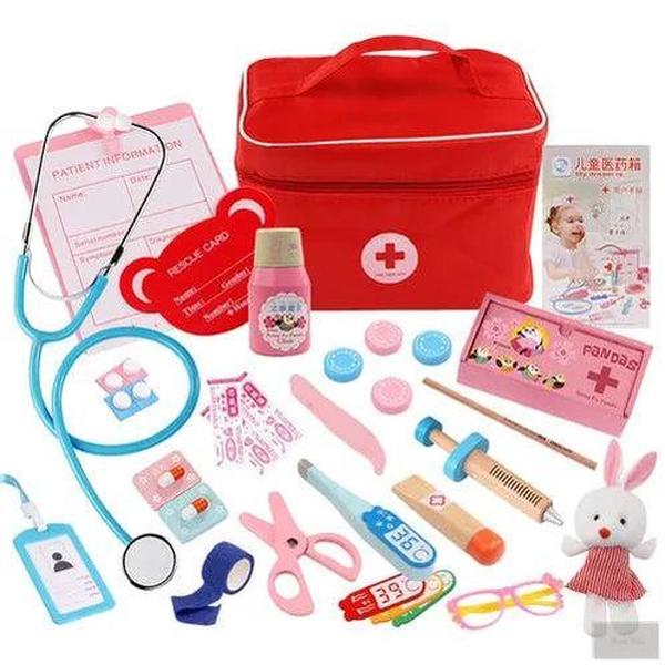 Wooden Pretend Play Doctor Educational Toys