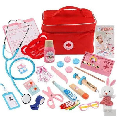 Wooden Pretend Play Doctor Educational Toys